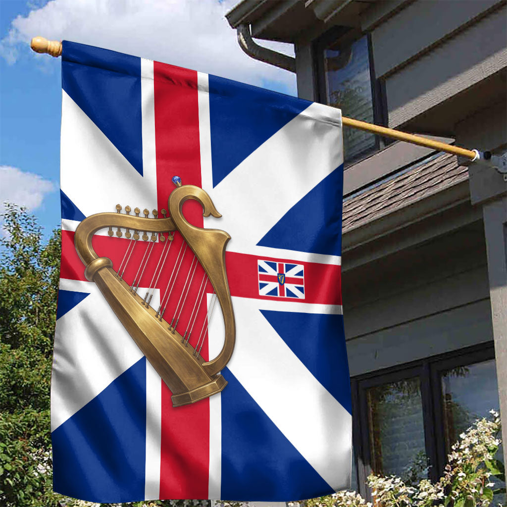 Commonwealth Of England Flag Golden Harp Garden Flag Historical British Heritage