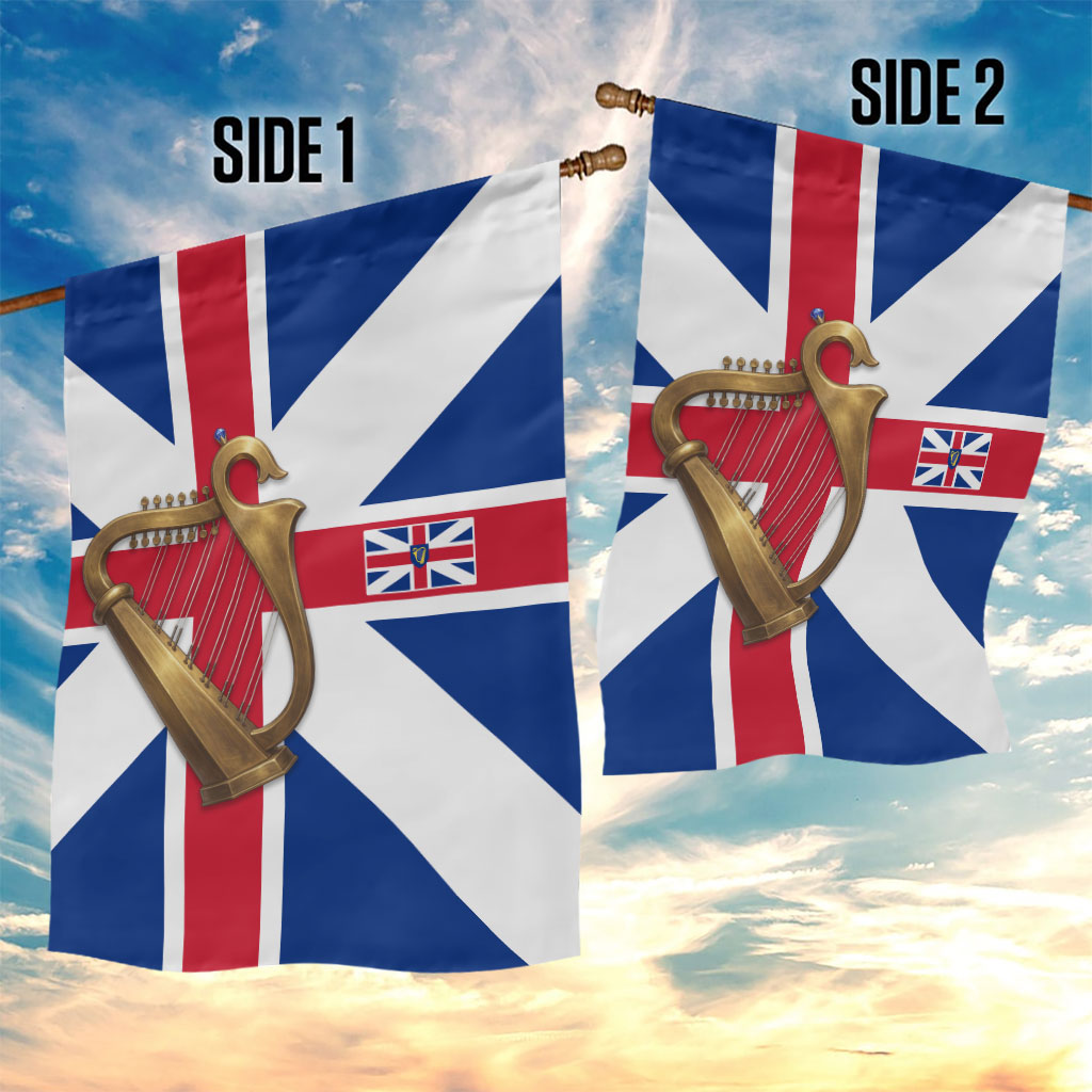 Commonwealth Of England Flag Golden Harp Garden Flag Historical British Heritage