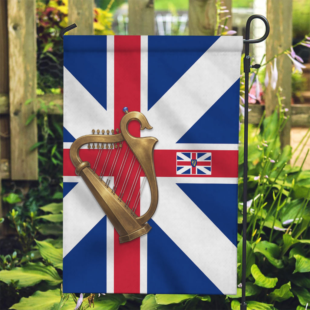 Commonwealth Of England Flag Golden Harp Garden Flag Historical British Heritage