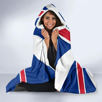 Commonwealth Of England Flag Golden Harp Hooded Blanket Historical British Heritage