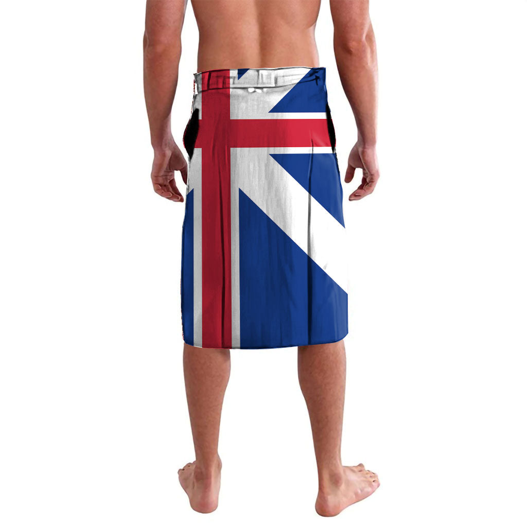 Commonwealth Of England Flag Golden Harp Lavalava Historical British Heritage