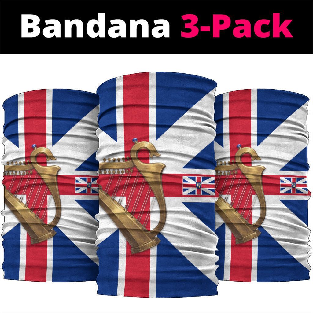 Commonwealth Of England Flag Golden Harp Neck Gaiter Historical British Heritage