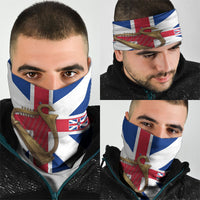 Commonwealth Of England Flag Golden Harp Neck Gaiter Historical British Heritage