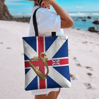 Commonwealth Of England Flag Golden Harp Tote Bag Historical British Heritage