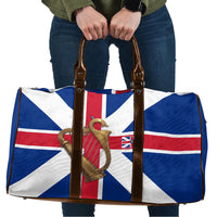 Commonwealth Of England Flag Golden Harp Travel Bag Historical British Heritage