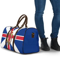 Commonwealth Of England Flag Golden Harp Travel Bag Historical British Heritage