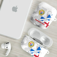 Commonwealth Of England Map AirPods Case Historical British Isles Flag Silhouette