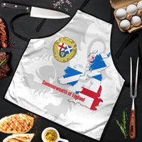 Commonwealth Of England Map Apron Historical British Isles Flag Silhouette