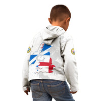 Commonwealth Of England Map Kid Hoodie Historical British Isles Flag Silhouette