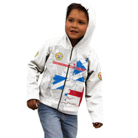 Commonwealth Of England Map Kid Hoodie Historical British Isles Flag Silhouette
