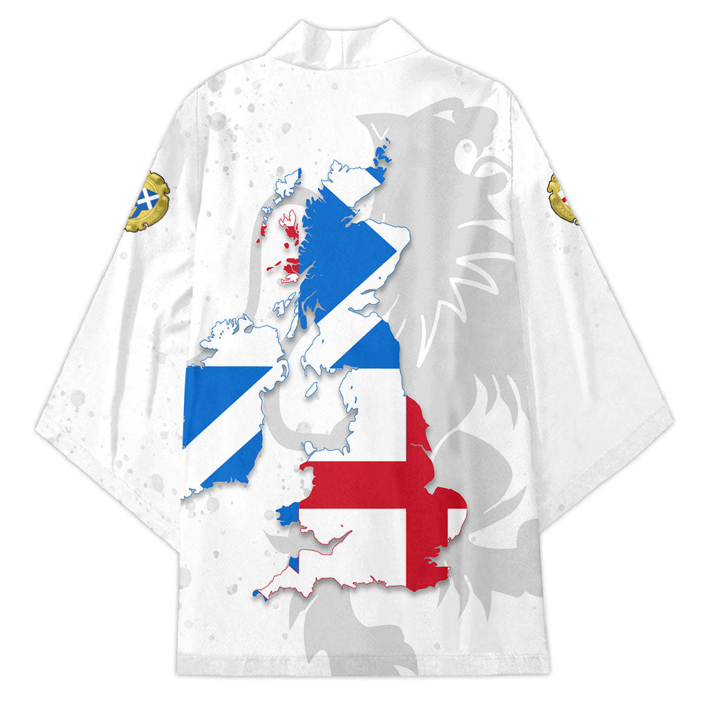 Commonwealth Of England Map Kimono Historical British Isles Flag Silhouette