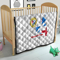 Commonwealth Of England Map Quilt Historical British Isles Flag Silhouette