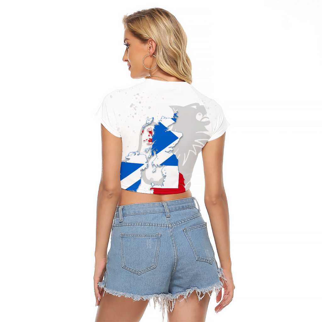 Commonwealth Of England Map Raglan Cropped T Shirt Historical British Isles Flag Silhouette