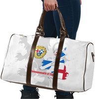 Commonwealth Of England Map Travel Bag Historical British Isles Flag Silhouette