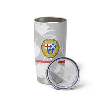 Commonwealth Of England Map Tumbler Cup Historical British Isles Flag Silhouette