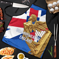 Commonwealth Of England Flag Golden Angel Apron Historical British Heritage Winged Figure