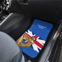 Commonwealth Of England Flag Golden Angel Car Mats Historical British Heritage Winged Figure