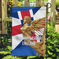 Commonwealth Of England Flag Golden Angel Garden Flag Historical British Heritage Winged Figure