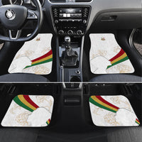 Order Of The Eastern Star Car Mats OES Elegant Floral Line Art Fraternal Symbolism