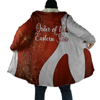 OES Order Of The Eastern Star Cloak Five Pointed Star Emblem With Gold Floral Art