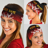 Bowling Ball and Pins Design Neck Gaiter with Flame Background TS04