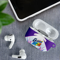 Glasgow 2026 AirPods Case Scotland Dynamic Geometric Athlete Graphic Art