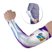 Glasgow 2026 Arm Sleeves Scotland Dynamic Geometric Athlete Graphic Art