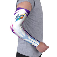 Glasgow 2026 Arm Sleeves Scotland Dynamic Geometric Athlete Graphic Art
