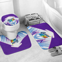 Glasgow 2026 Bathroom Set Scotland Dynamic Geometric Athlete Graphic Art