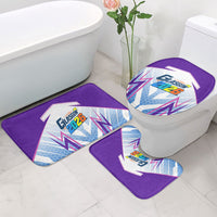 Glasgow 2026 Bathroom Set Scotland Dynamic Geometric Athlete Graphic Art