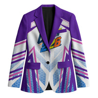 Glasgow 2026 Blazer Scotland Dynamic Geometric Athlete Graphic Art