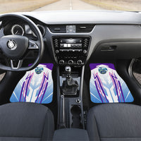 Glasgow 2026 Car Mats Scotland Dynamic Geometric Athlete Graphic Art