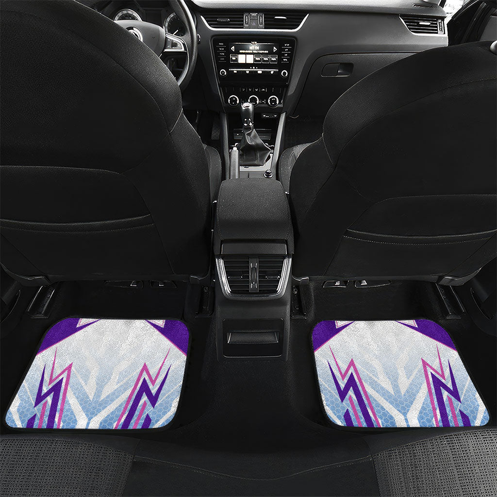 Glasgow 2026 Car Mats Scotland Dynamic Geometric Athlete Graphic Art