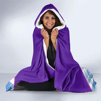 Glasgow 2026 Hooded Blanket Scotland Dynamic Geometric Athlete Graphic Art