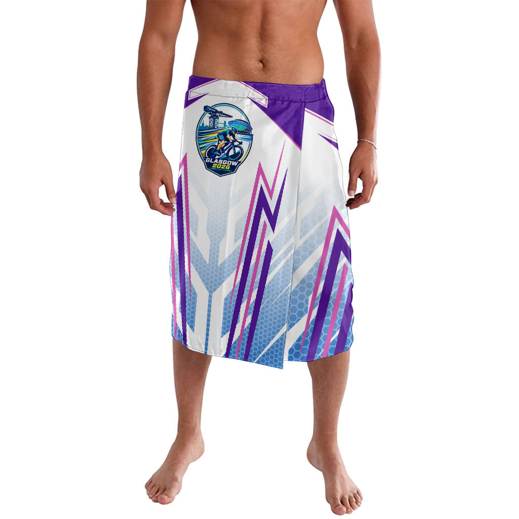 Glasgow 2026 Lavalava Scotland Dynamic Geometric Athlete Graphic Art