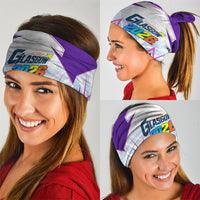 Glasgow 2026 Neck Gaiter Scotland Dynamic Geometric Athlete Graphic Art