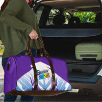 Glasgow 2026 Travel Bag Scotland Dynamic Geometric Athlete Graphic Art