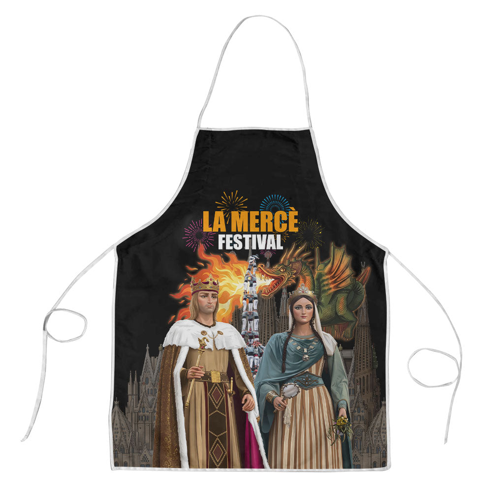 La Merce Festival Barcelona Apron Catalan Tradition Celebration Sagrada Familia Fireworks Art