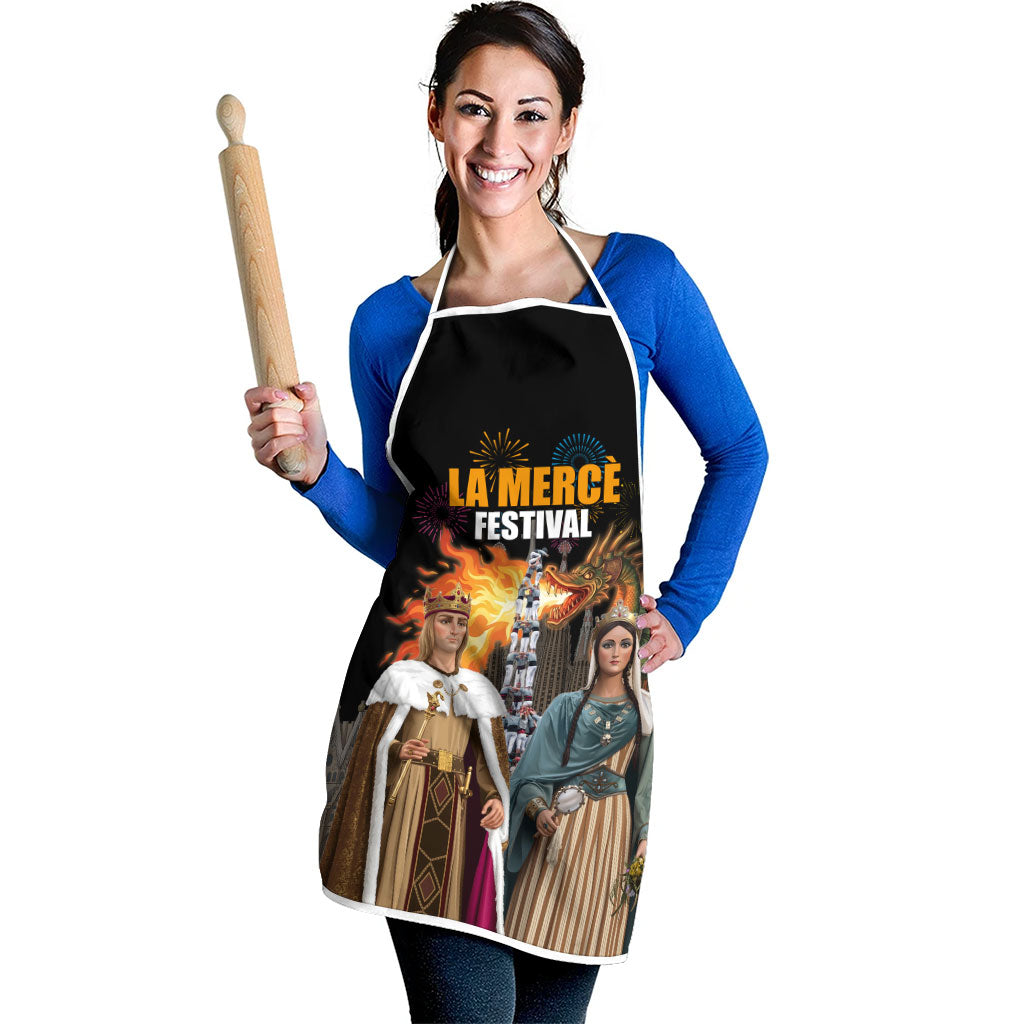 La Merce Festival Barcelona Apron Catalan Tradition Celebration Sagrada Familia Fireworks Art