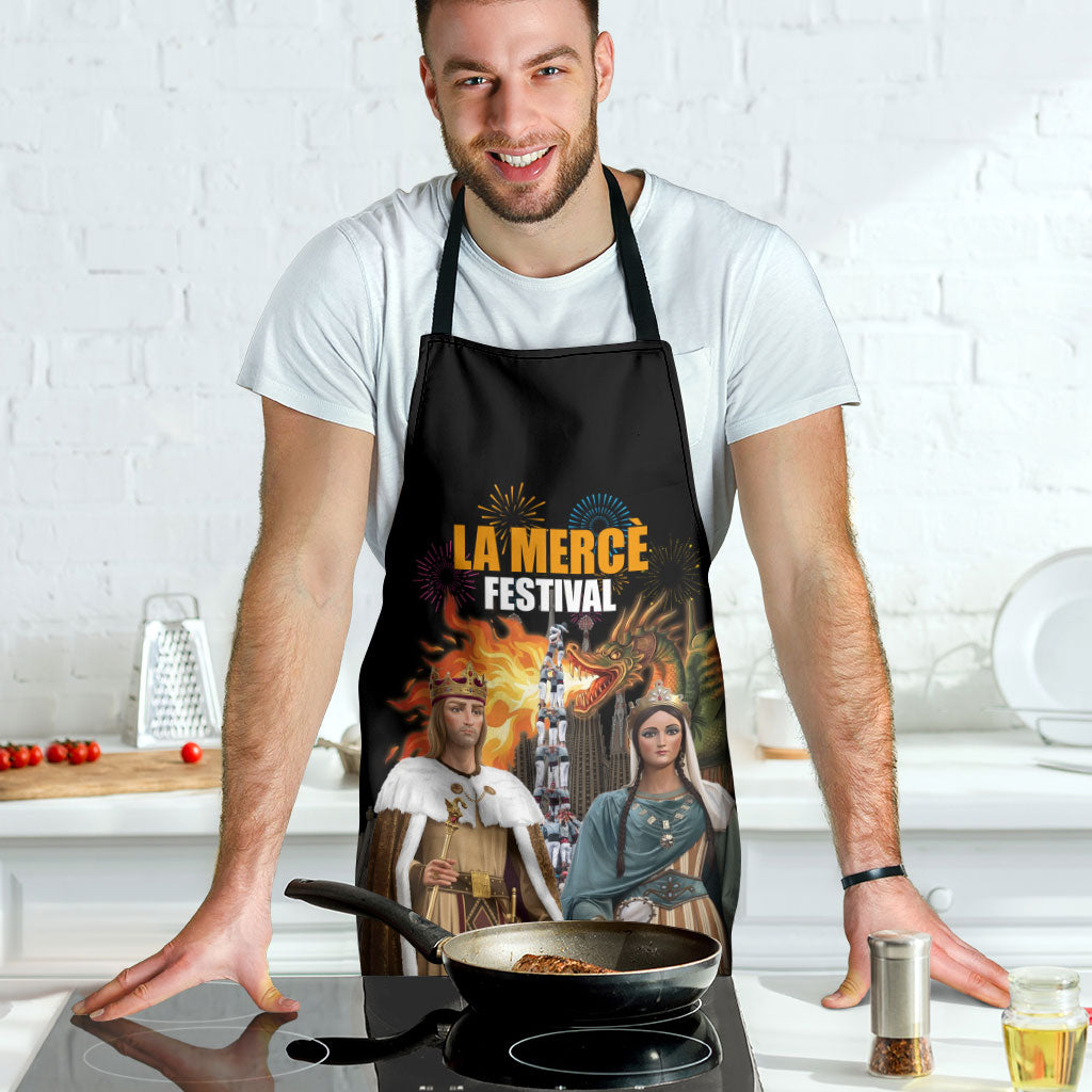 La Merce Festival Barcelona Apron Catalan Tradition Celebration Sagrada Familia Fireworks Art