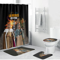 La Merce Festival Barcelona Bathroom Set Catalan Tradition Celebration Sagrada Familia Fireworks Art