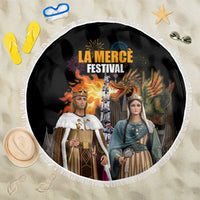 La Merce Festival Barcelona Beach Blanket Catalan Tradition Celebration Sagrada Familia Fireworks Art