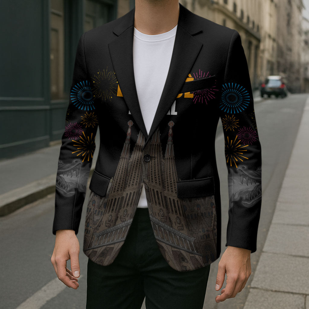 La Merce Festival Barcelona Blazer Catalan Tradition Celebration Sagrada Familia Fireworks Art