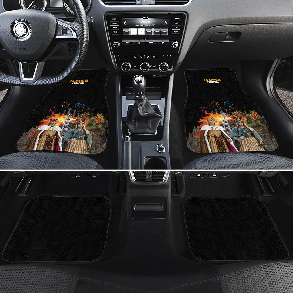 La Merce Festival Barcelona Car Mats Catalan Tradition Celebration Sagrada Familia Fireworks Art