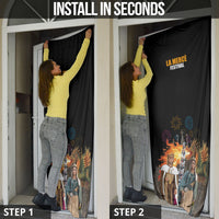 La Merce Festival Barcelona Door Cover Catalan Tradition Celebration Sagrada Familia Fireworks Art