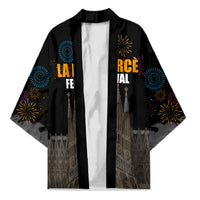 La Merce Festival Barcelona Kimono Catalan Tradition Celebration Sagrada Familia Fireworks Art