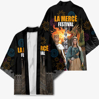 La Merce Festival Barcelona Kimono Catalan Tradition Celebration Sagrada Familia Fireworks Art