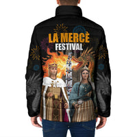 La Merce Festival Barcelona Padded Jacket Catalan Tradition Celebration Sagrada Familia Fireworks Art