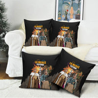 La Merce Festival Barcelona Pillow Cover Catalan Tradition Celebration Sagrada Familia Fireworks Art