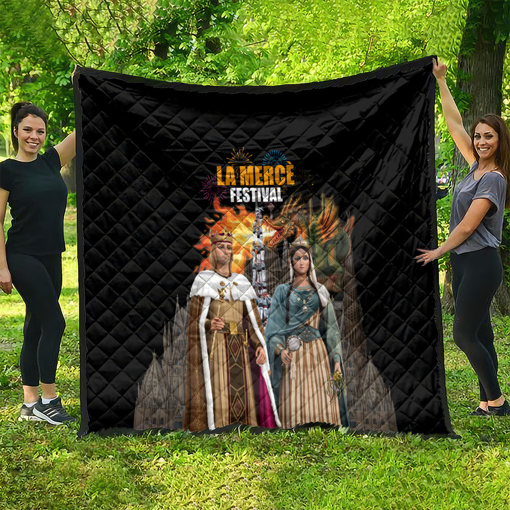 La Merce Festival Barcelona Quilt Catalan Tradition Celebration Sagrada Familia Fireworks Art